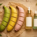 kadalys banane verte jaune rose pour peaux