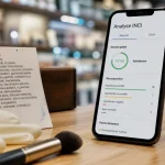 Application clean beauty : scan INCI et liste d’ingrédients sur smartphone en magasin