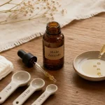 Huile antiride : 3 à 5 gouttes sur une coupelle