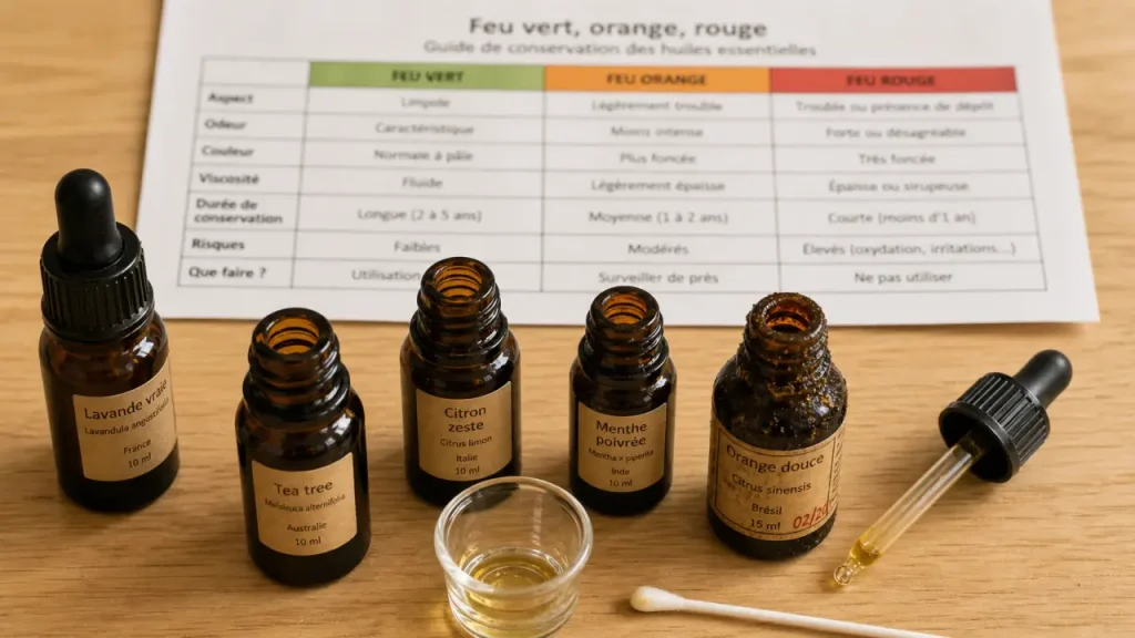 Huile essentielle périmée : quand l’oxydation la rend vraiment risquée