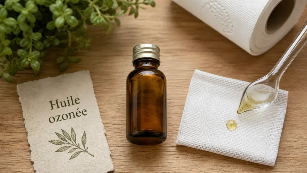 Huile ozonée pour la peau : usages locaux, précautions et choix d’un produit de qualité