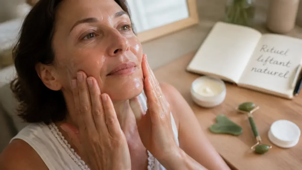 Lifting du visage naturel : massages, yoga facial et soins pour un effet plus frais
