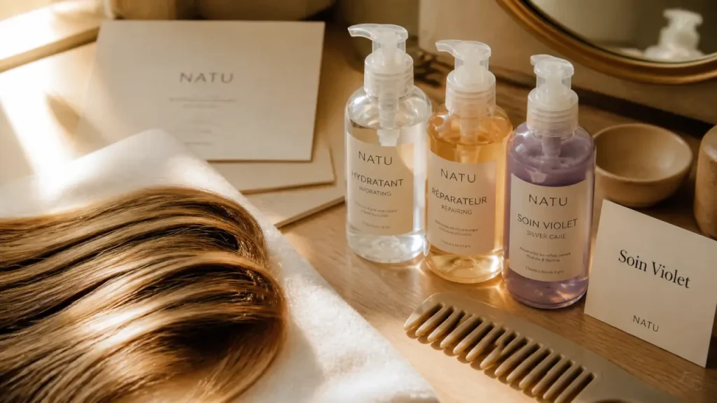 Cheveux méchés fragilisés : hydrater, réparer et neutraliser les reflets