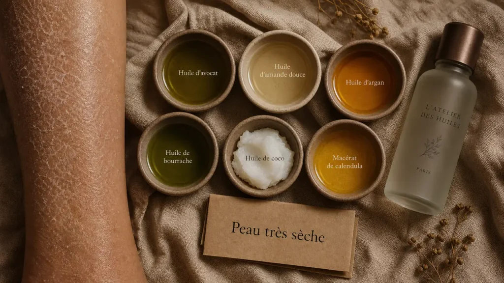 Peau très sèche : 6 huiles pour le corps qui nourrissent sans effet gras