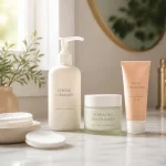 Routine beauté saine : 5 min le matin, 10 le soir