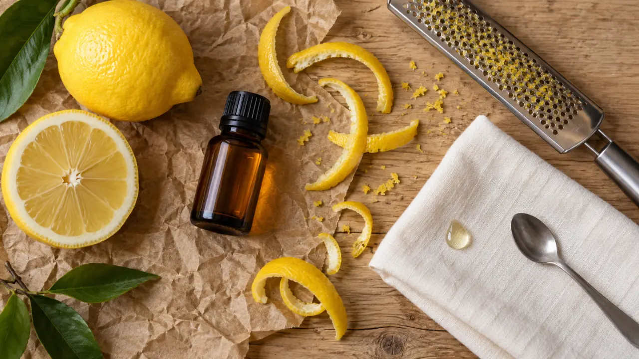 Citron huiles essentielles : précautions 12 heures après application