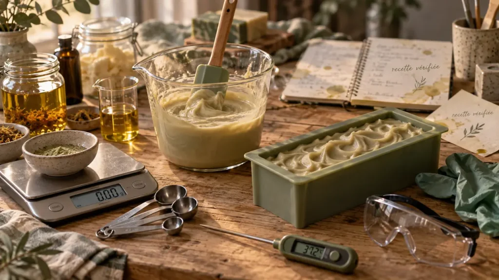 Fabriquer son savon solide : la soude se dose au gramme près