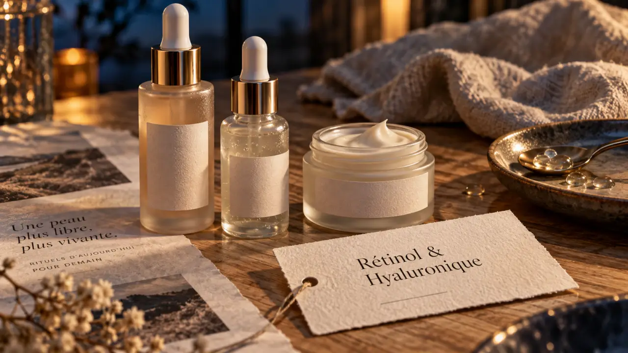 retinol ou acide hyaluronique : rides ou déshydratation