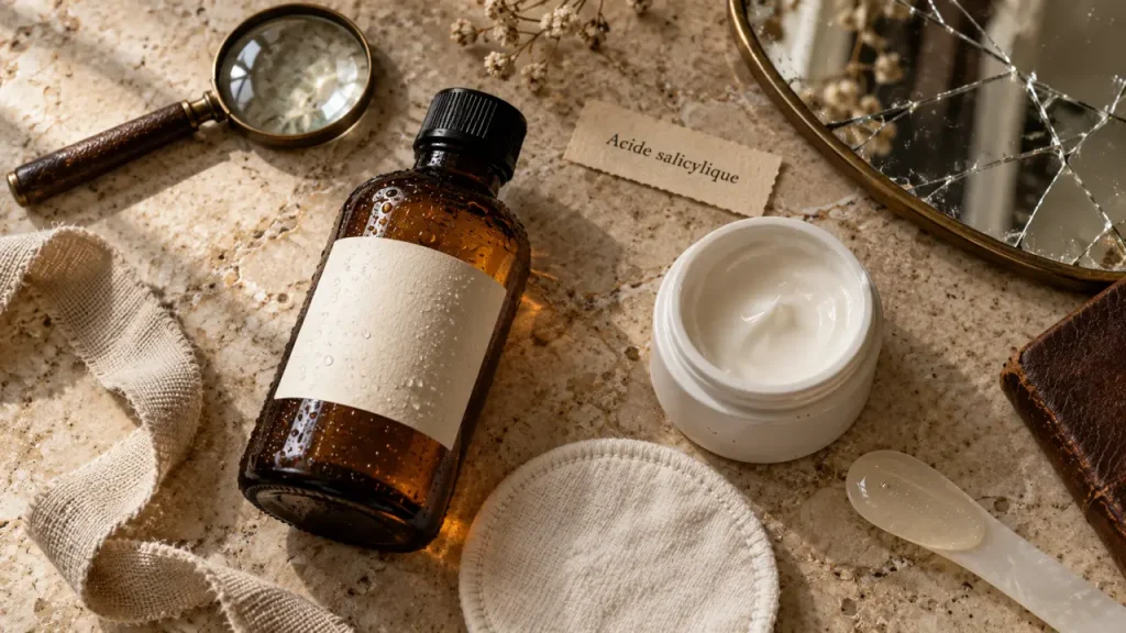 Acide salicylique contre l’acné : efficace sur les pores obstrués, à condition de l’introduire progressivement